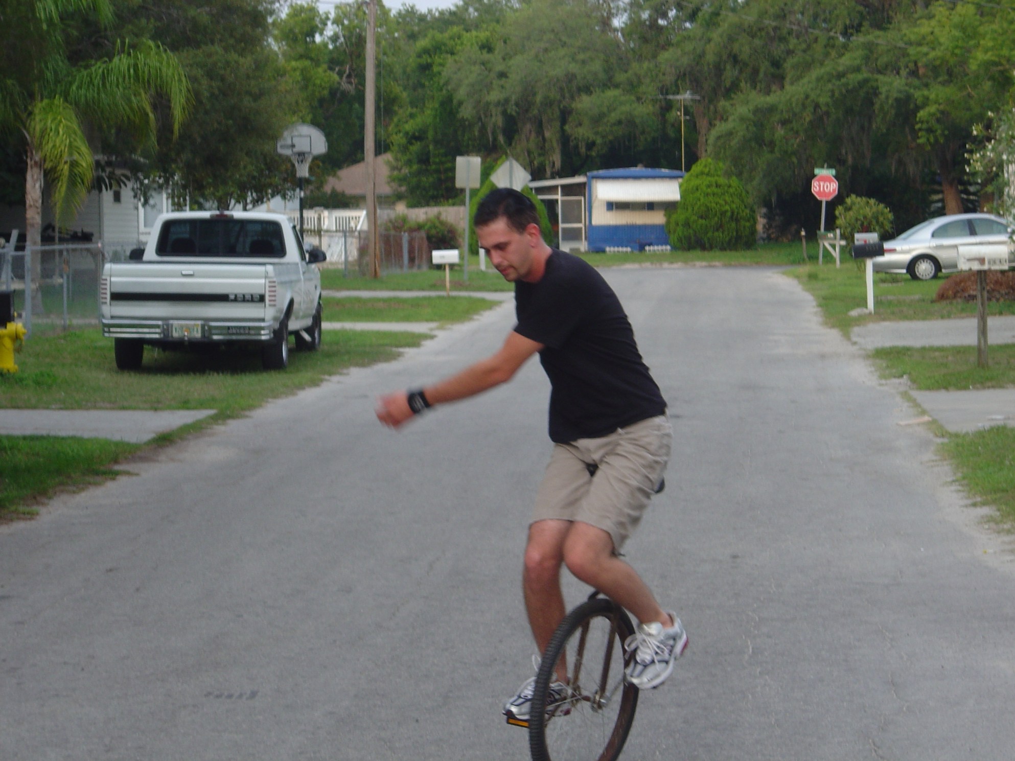 Michael Trump ridding out