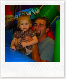 Macey and daddy Trump