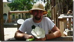 Michael Trump and his pith helmet