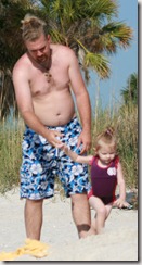 Michael Trump and his daughter