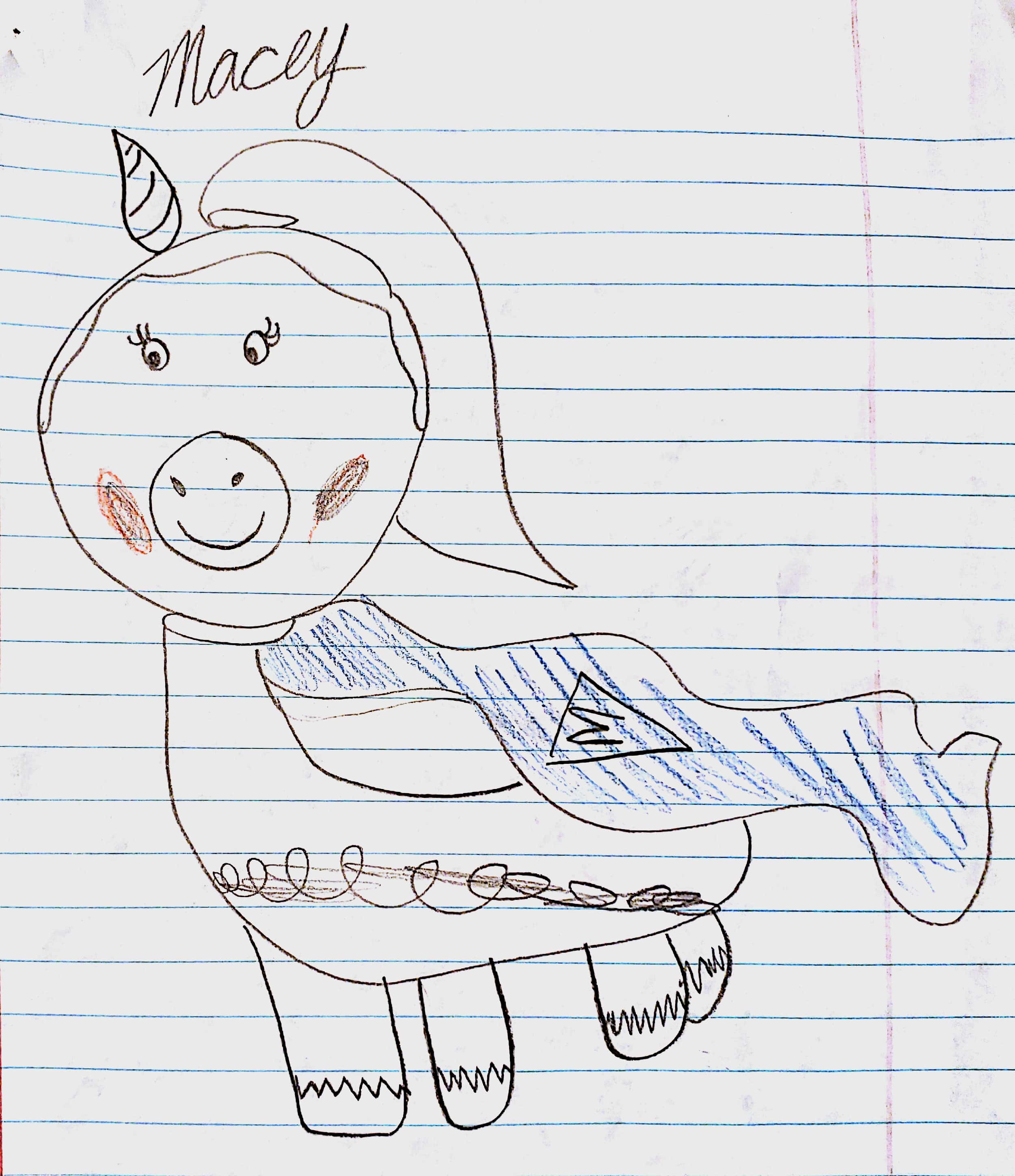 Macey the Unicorn Macey the Unicorn